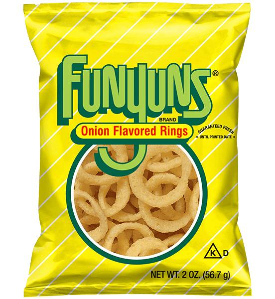 Funyuns Onion Flavored Rings 2oz