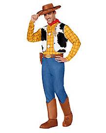 Adult Woody Jumpsuit Costume - Toy Story (Adult Medium)