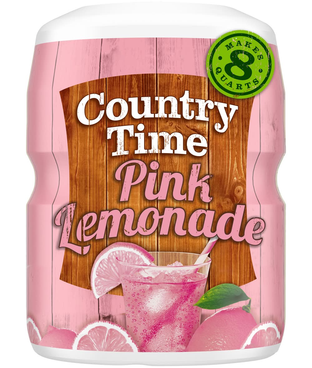 Country Time Powdered Drink Mix, Pink Lemonade (19 oz)