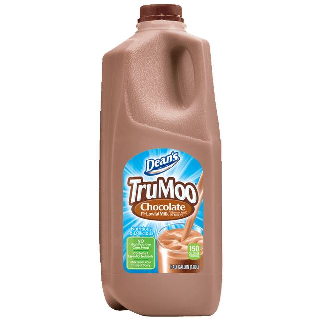 TruMoo 1% Lowfat Milk Chocolate Flavored (Half Gallon)