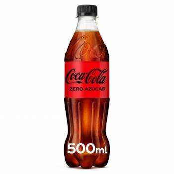 Coca Cola zero azúcar botella 50 cl.