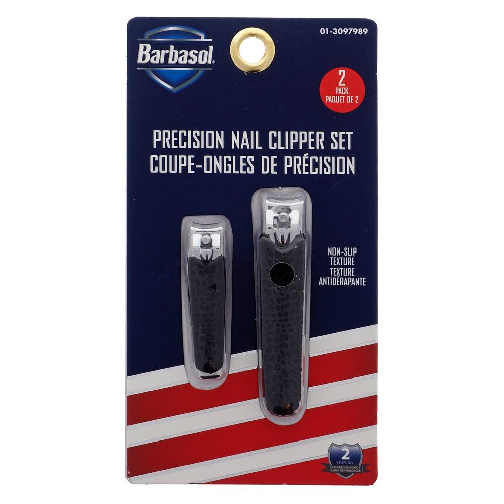 Barbasol Precision Nail Clipper Set (2 ct)