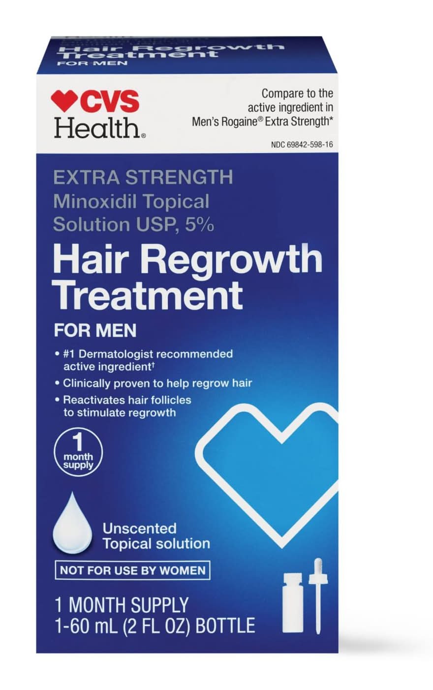 CVS Pharmacy Unscented Extra Strength Hair Regrowth Treatment (2 fl oz)