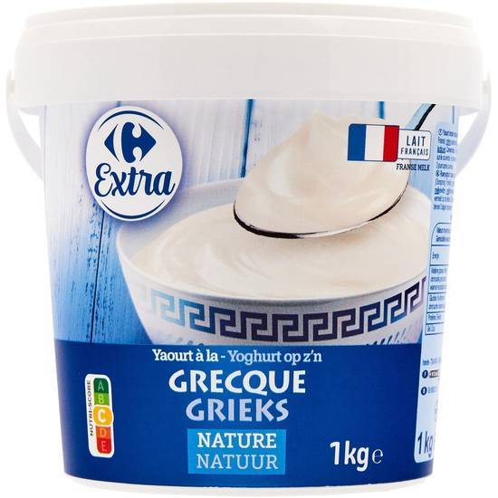 Carrefour Extra - Yaourt à la grecque nature