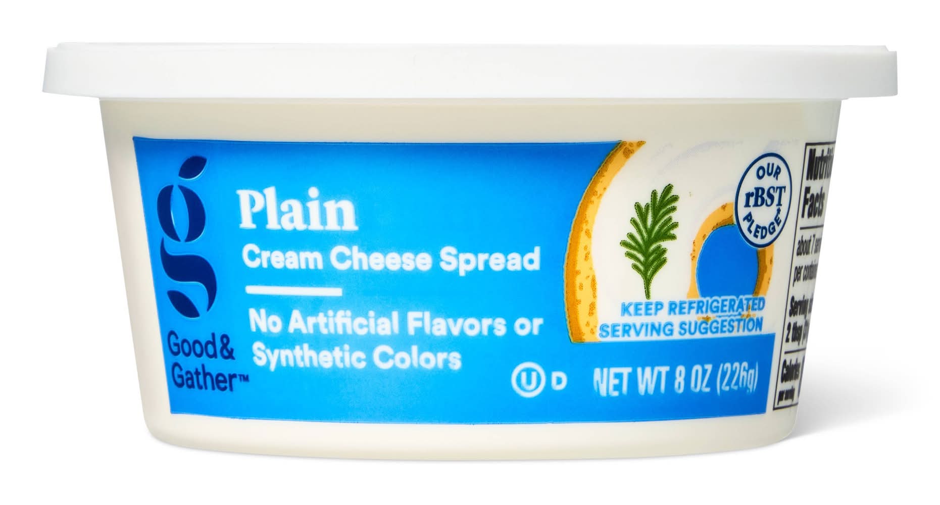 Good & Gather Plain Cream Cheese Spread (8 oz)