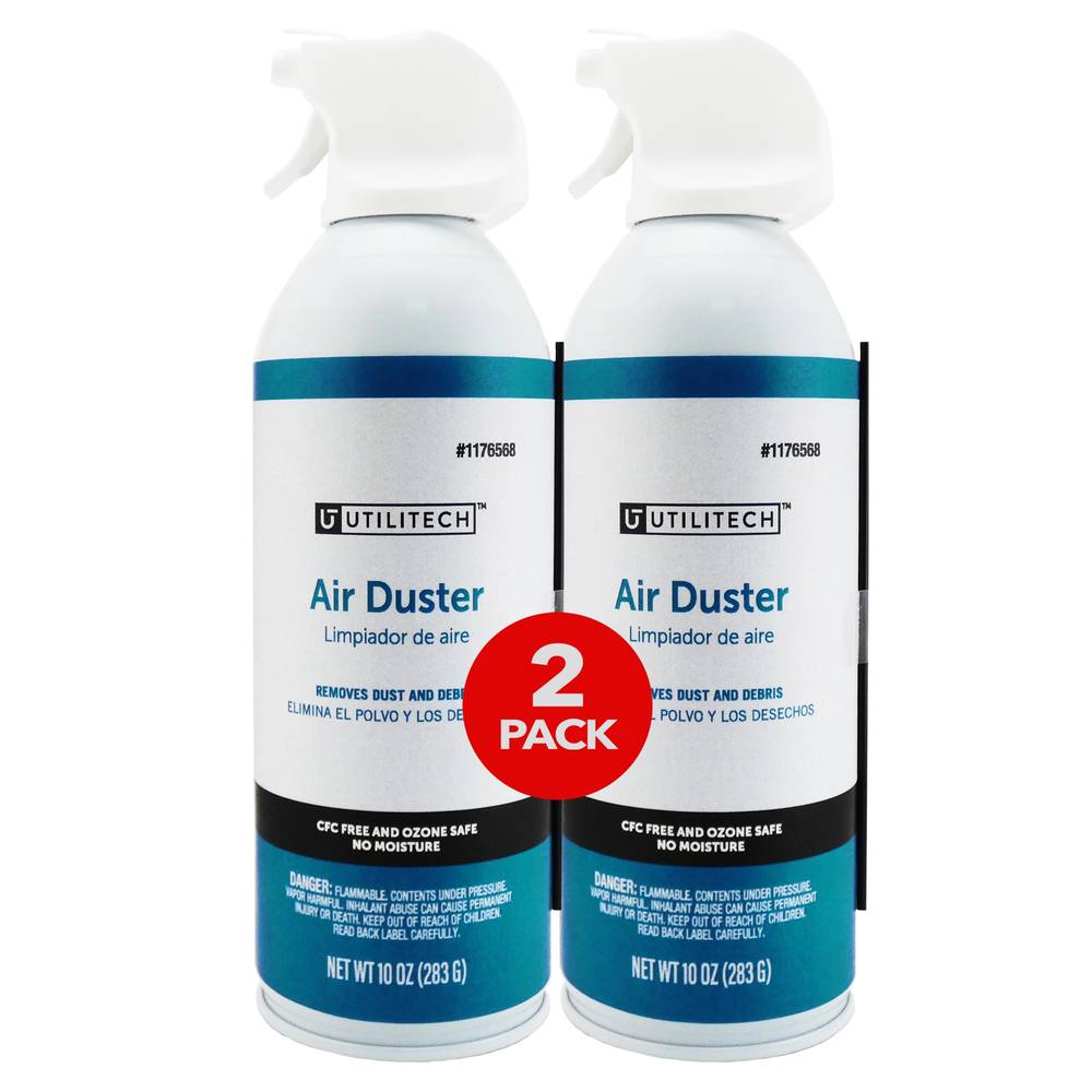 Utilitech 10-oz Air Duster Contact Cleaner | 2-152-UT7643