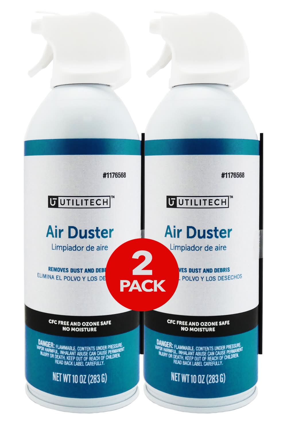 Utilitech 10-oz Air Duster Contact Cleaner | 2-152-UT7643