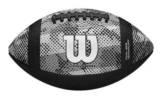 Wilson Ncaa Statement Junior Football, Black-Gray