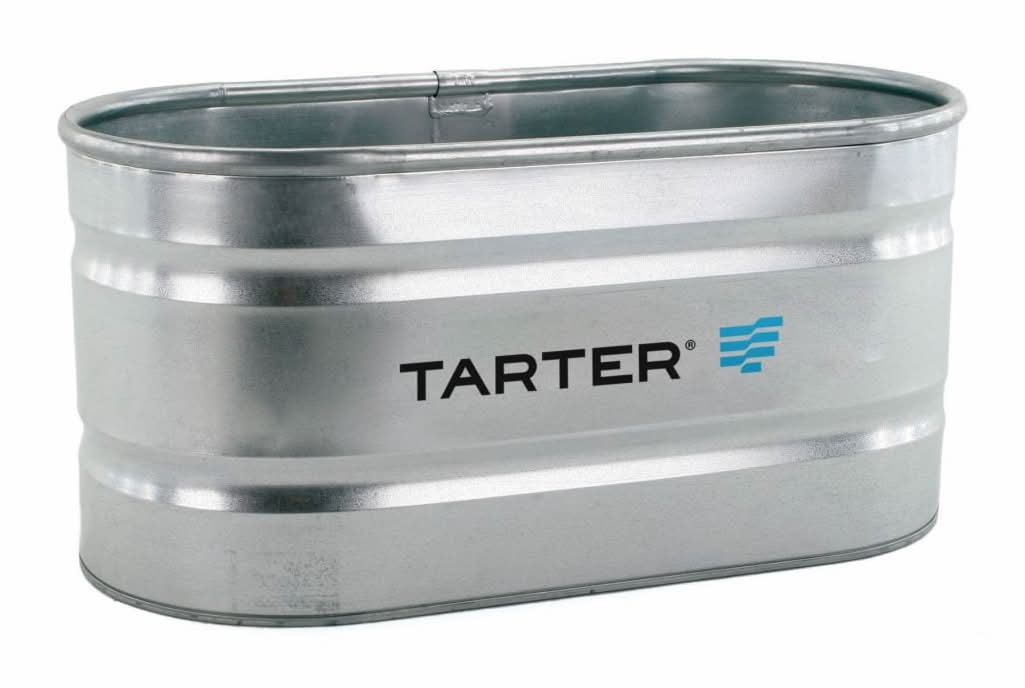 Tarter 100-Gallon Galvanized steel Galvanized steel Stock Tank