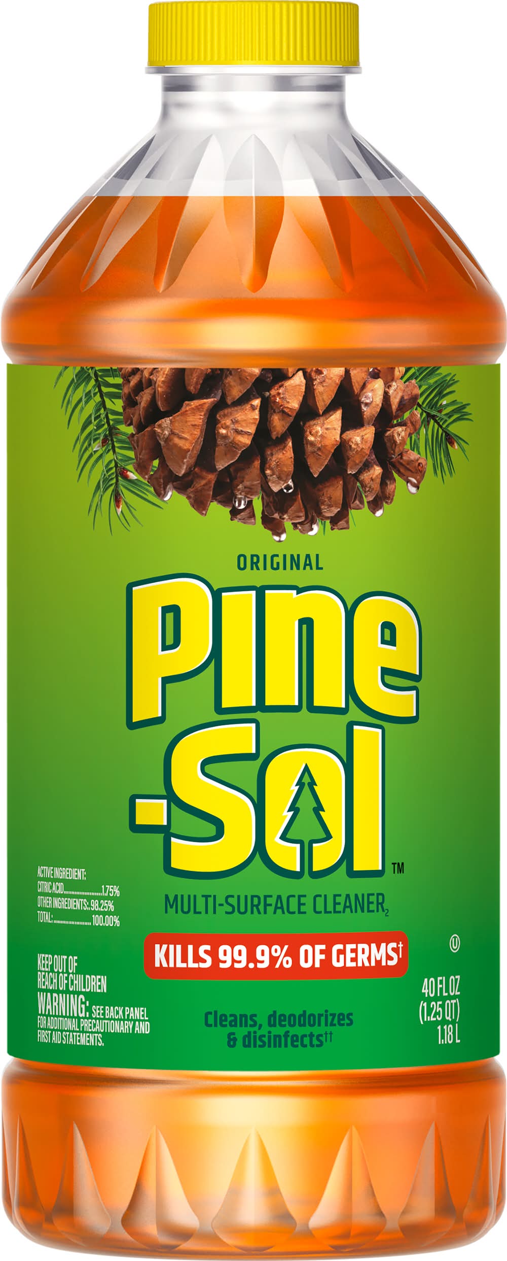 Pine-Sol Multi Surface Cleaner, Original (40 fl oz)