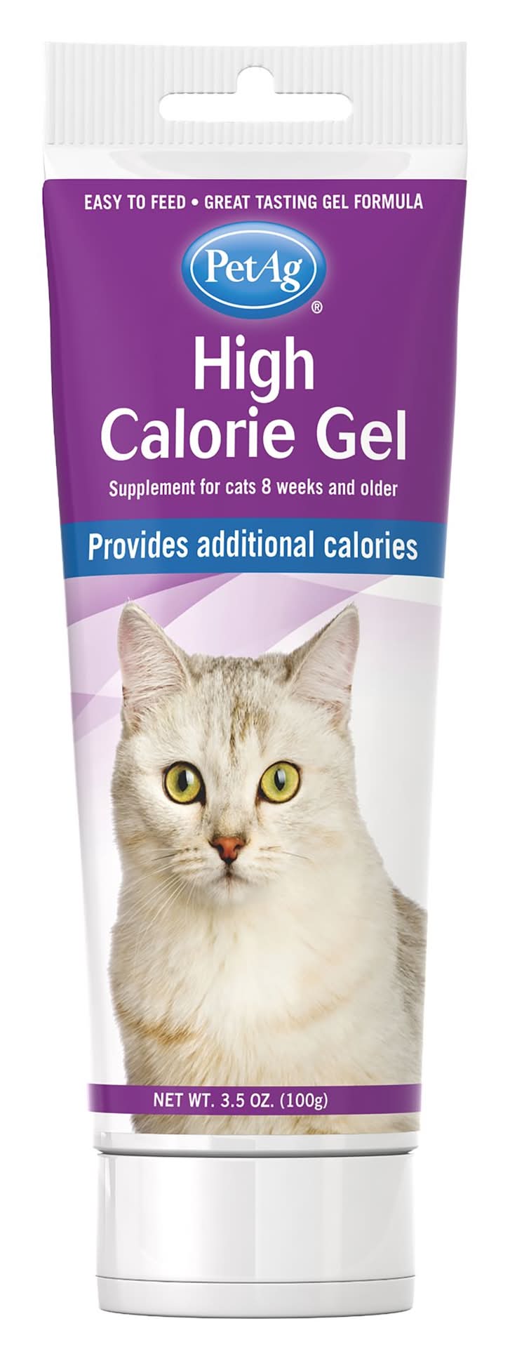 PetAg® Cat Supplement - High Calorie Easy to Feed Gel, 8 Weeks & Older Cats, Chicken Flavor, 3.5 oz (Size: 3.5 Fl Oz)