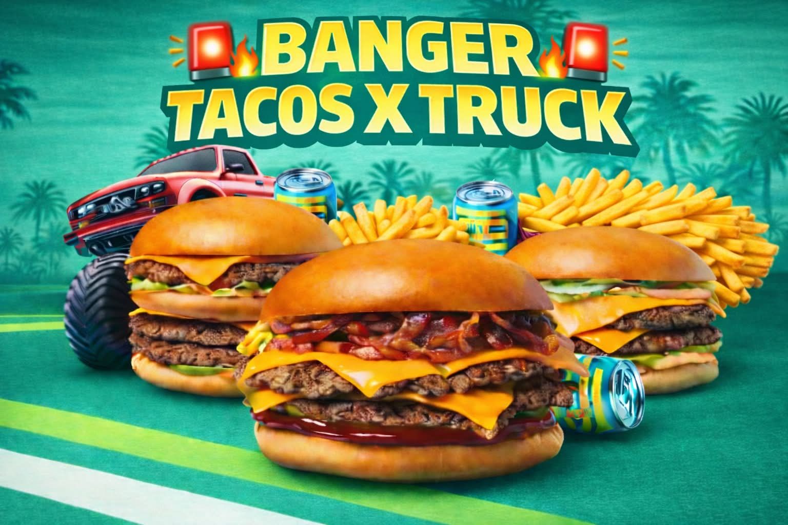 🚨🔥 BANGER TACOS X TRUCK 🔥🚨