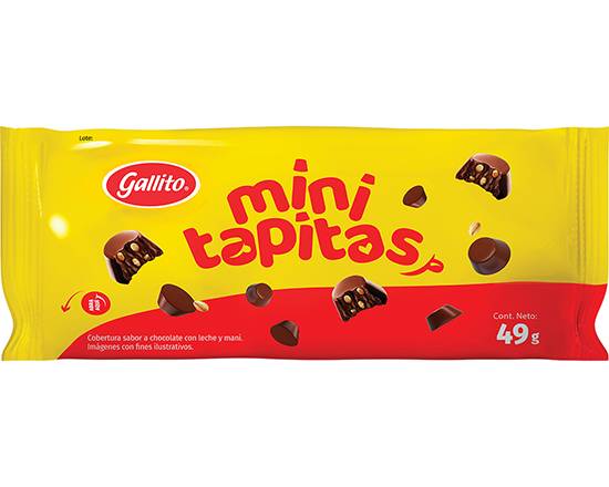 Chocolate Mini Tapita Gallito Bolsa 49 g