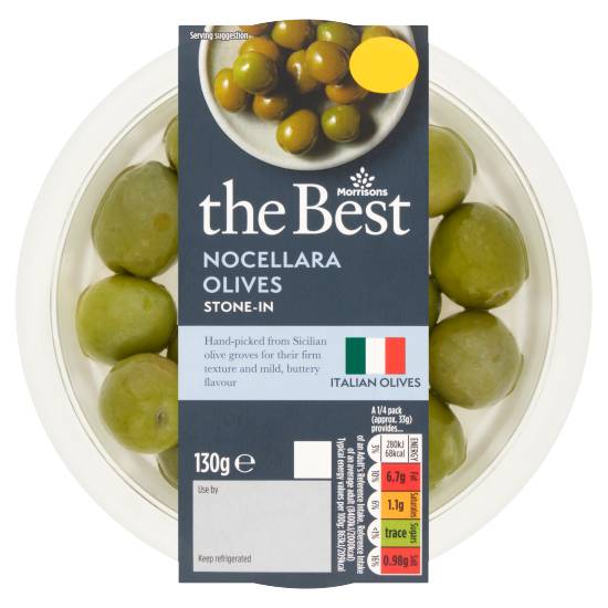 Morrisons the Best Pitted Nocellara Olives