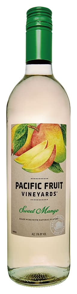 Pacific Fruit Vineyards Fruit Wine, Sweet Mango (750 ml)