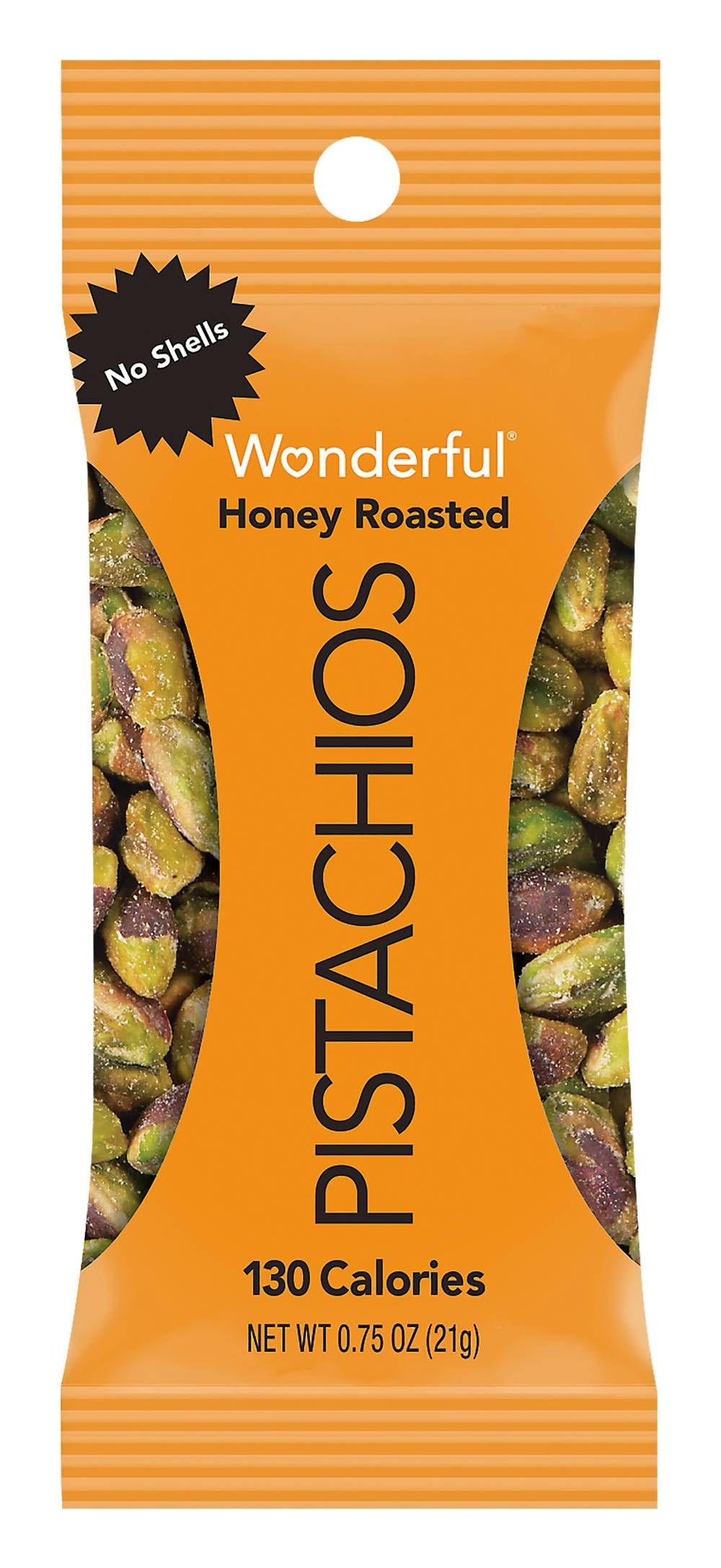Wonderful Pistachios Honey Roasted (0.8 oz)