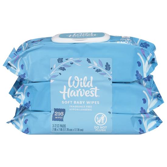 Wild Harvest Soft & Thick Baby Wipes (216 ct)