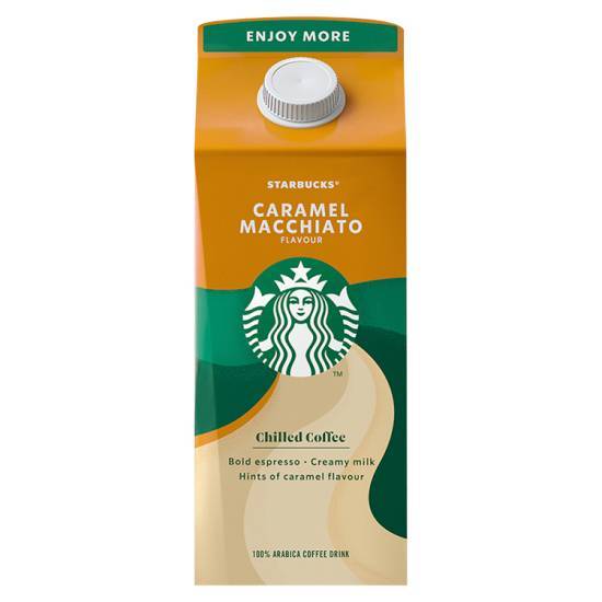 Starbucks Caramel Macchiato, Multiserve Iced Coffee (750ml)