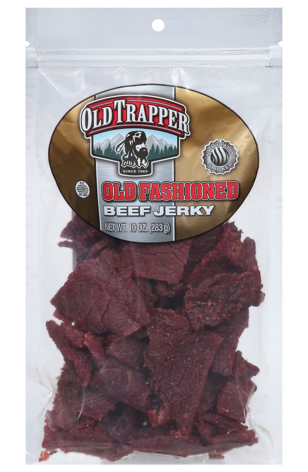 Old Trapper Naturally Smoked Fashioned Beef Jerky (10 oz)