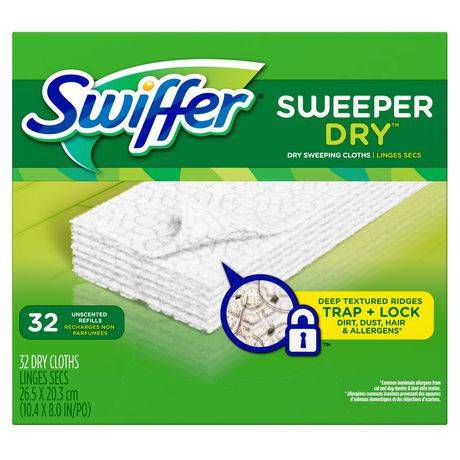Swiffer Sweeper Dry Sweeping Pad Sheets (32 units)