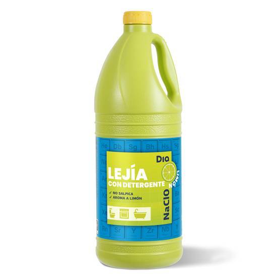 DIA lejía detergente con limón botella 2 lt