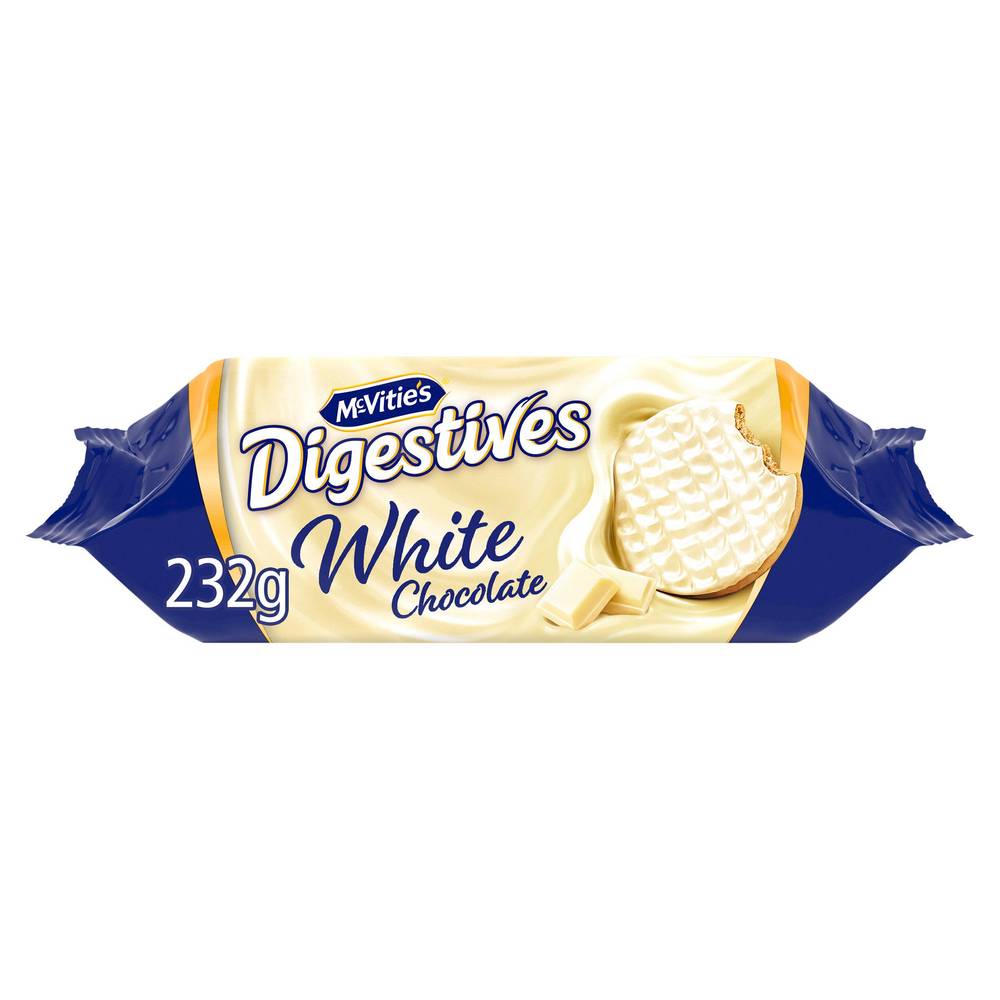 McVitie's Digestives White Chocolate 232g