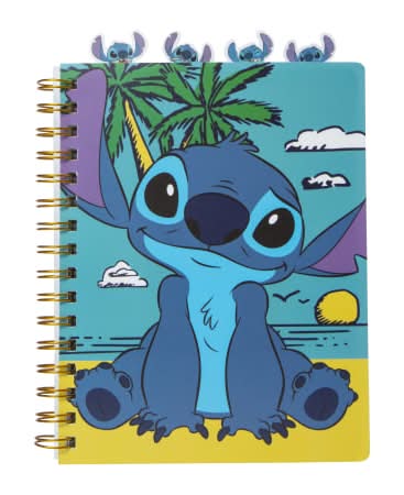 Disney Stitch Tab Notebook 8in x 6in