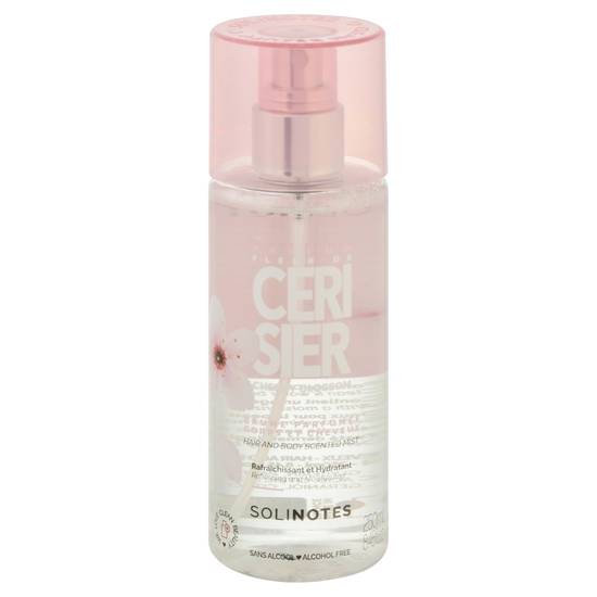 Solinotes Cherry Blossom Hair and Body Scented Mist