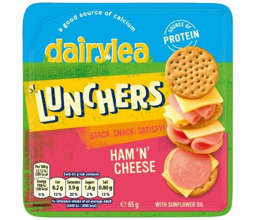 Dairylea Ham 'N' Cheese, Lunchables Snack (65g)