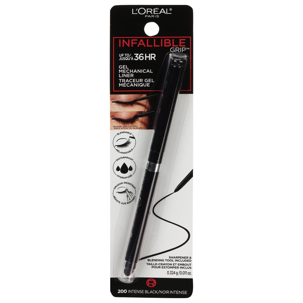 L'oréal Paris Infallible Grip Precision Gel Eyeliner Smudge Resistant Long Lasting Waterproof