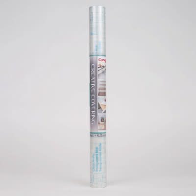 Con-Tact Matte Clear Covering, 18 in x 16 ft, Matte