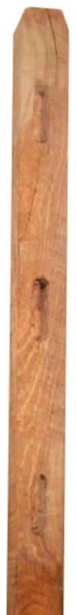 Unbranded 5/8 In. X 5-1/2 In. X 6 Ft. Pressure-Treated Pine Dog-Ear Fence Picket