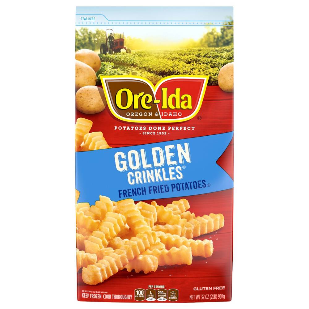 Ore-Ida Golden Crinkle Fries, 32 OZ