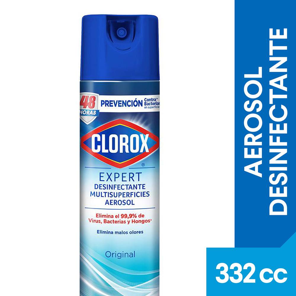 Clorox · Desinfectante ambientes y superficies original (332 ml)