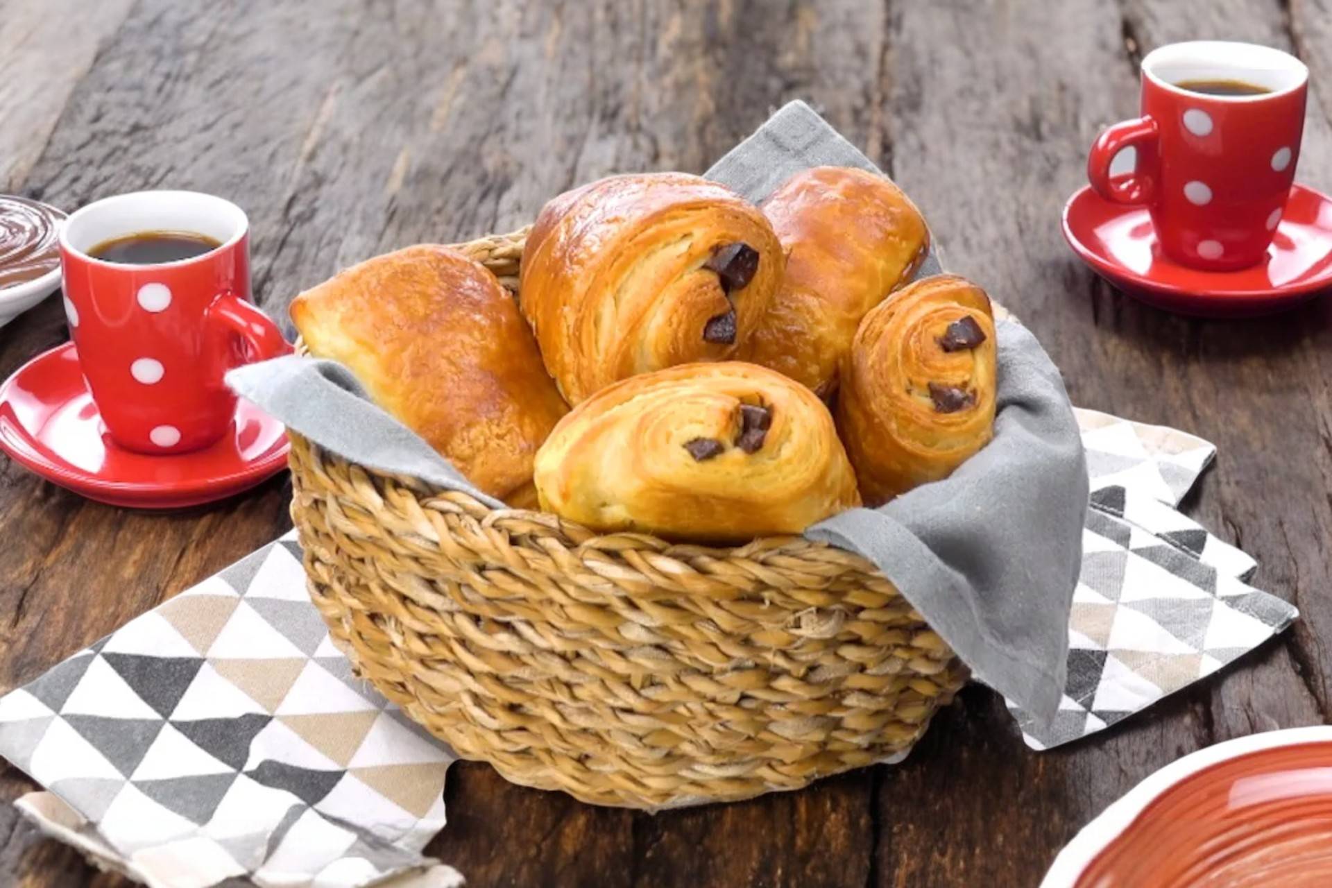 Formule Croissant et pain aux chocolat🥐☕
