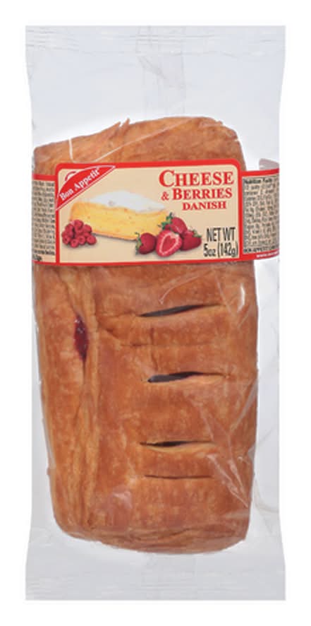 Bon Appetit Cheese and Berry Danish