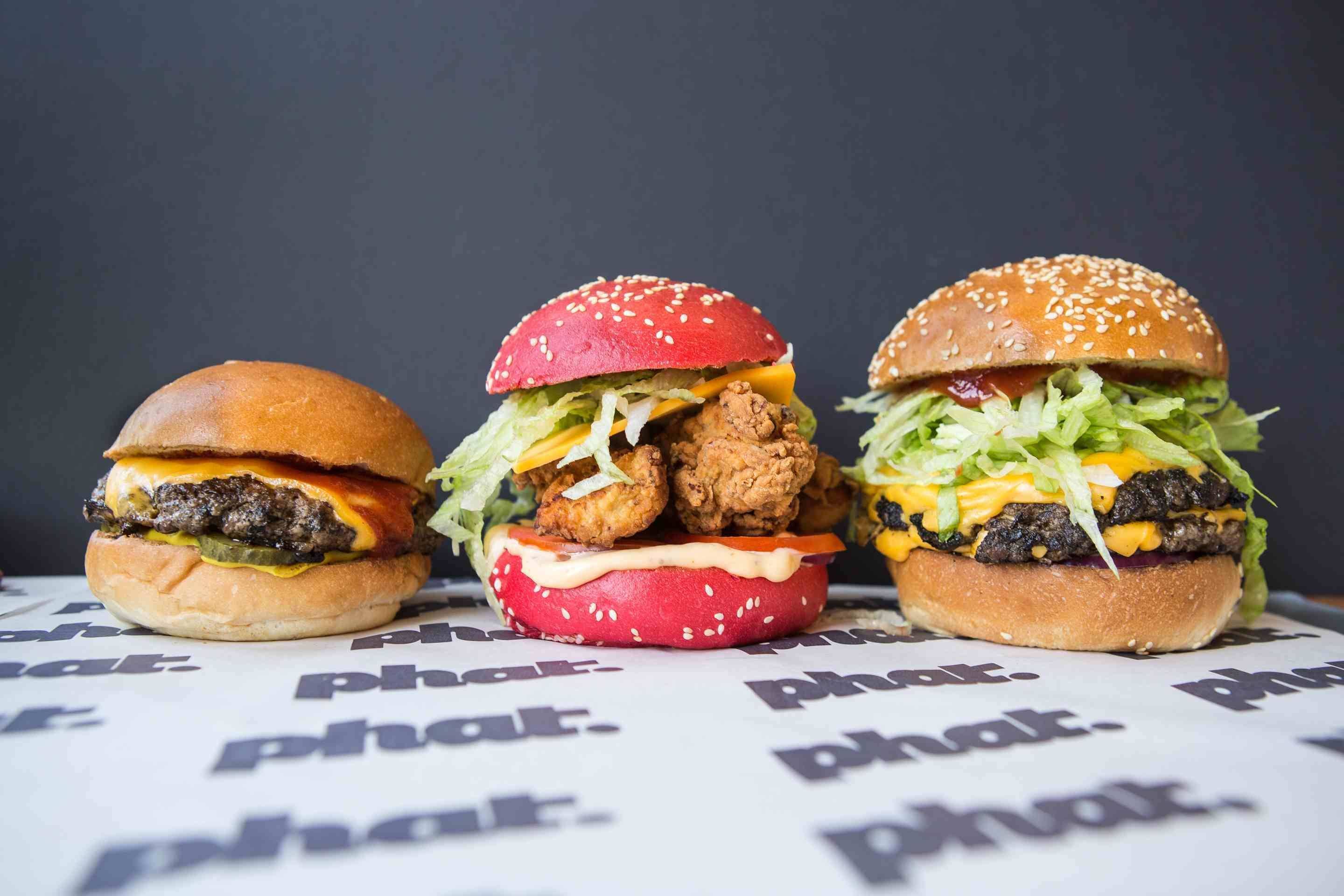 Phat Pizza Burger Bar Restaurant Menu Takeout in Melbourne Delivery