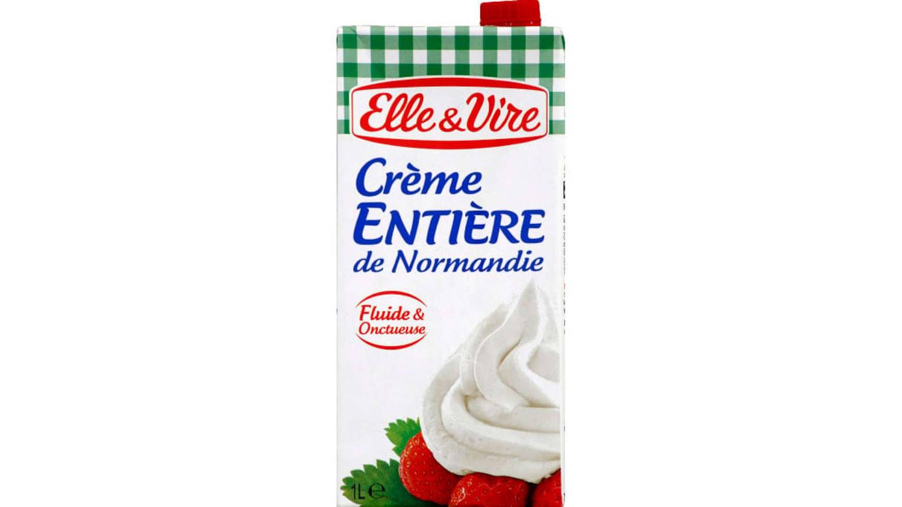 Elle & Vire - Crème entière fluide et ontueuse de Normandie (1L)