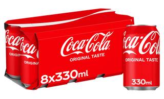 Coca-Cola Original Taste 8 x 330ml