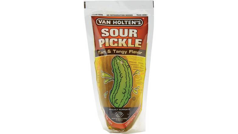 Van Holten`s Sour Pickle Tart & Tangy Flavor