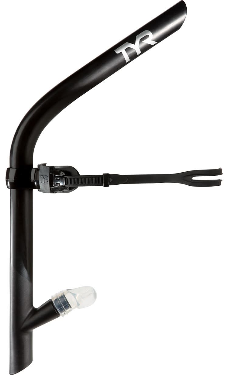 TYR Ultralight Snorkel (Black, One Size)