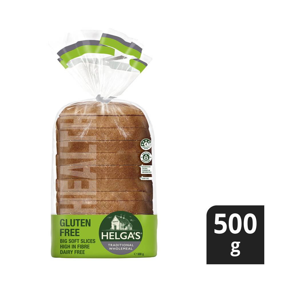 Helga's Gluten Free Traditional Wholemeal Bread (500g)