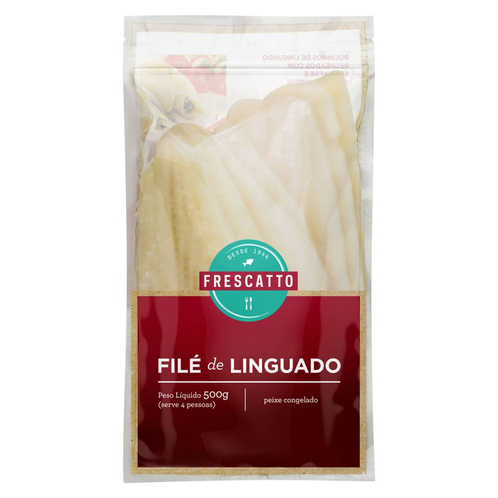 Frescatto · Filé de linguado congelado (500 g)