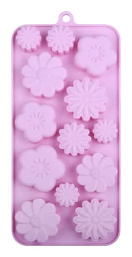 Easter Flowers Silicone Candy Mold By Makery