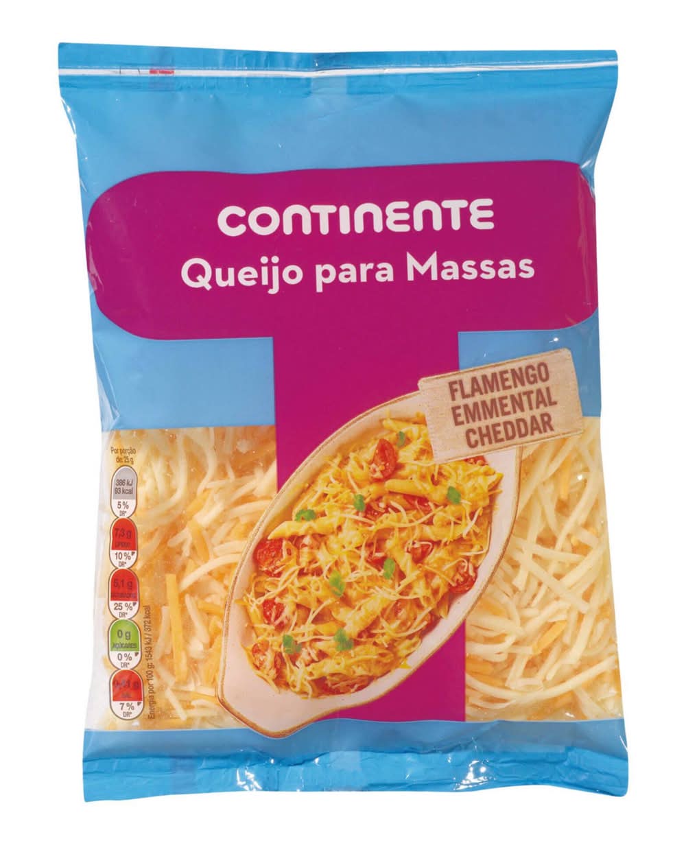 Queijo Ralado p/a Massas Continente (emb. 200 gr)
