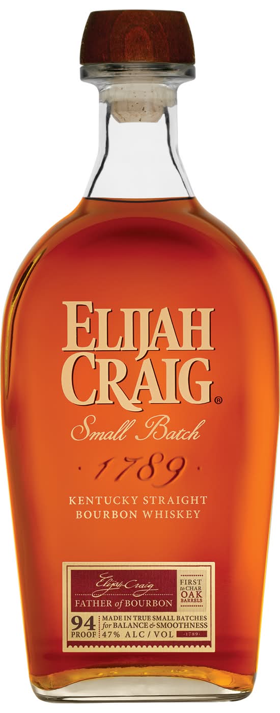 Elijah Craig Small Batch Kentucky Straight Bourbon Whiskey 750ml
