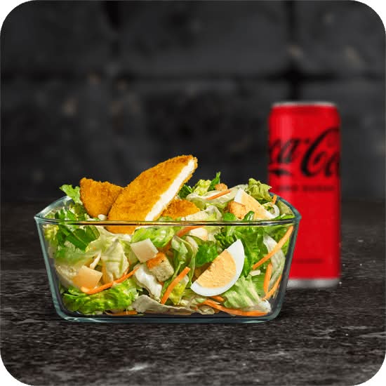 Ceasar Salad Menu