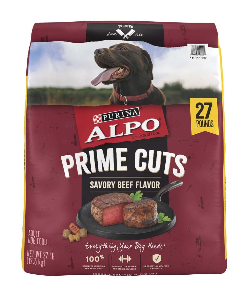 Purina Purina Alpo Prime Cuts Savory Beef Flavor Dog Food 27 Lbs