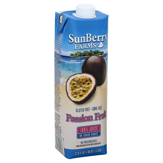 Sunberry Farms 100% Passion Fruit Juice (33.8 fl oz)
