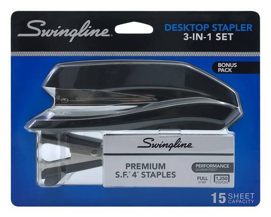 Swingline 3 In 1 Premium Stapler Set